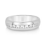 Men's Heavy Wedding Band, in Sterling Silver - ND18122H