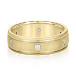 Men's Heavy Wedding Band, in Yellow Gold - ND18127H