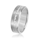 Men's Heavy Wedding Band, in Platinum - ND18130H