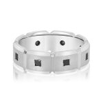 Men's Heavy Wedding Band, in Sterling Silver - ND18175H