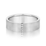 Men's Heavy Wedding Band, in Sterling Silver - ND18263H