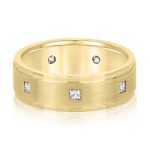 Men's Heavy Wedding Band, in Yellow Gold - ND18267H