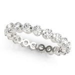 Eternity Ring, in White Gold - 84944