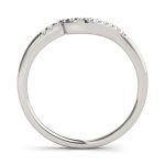 Diamond Wedding Ring, in White Gold - 84263