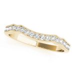 Diamond Wedding Ring, in Yellow Gold - 50832