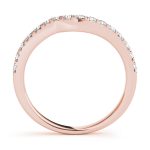 Diamond Wedding Ring, in Rose Gold - 50913