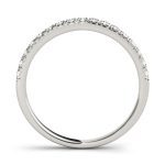 Diamond Wedding Ring, in Sterling Silver - 50979