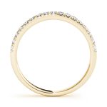 Diamond Wedding Ring, in Yellow Gold - 50979