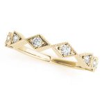 Diamond Wedding Ring, in Yellow Gold - 50988