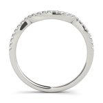 Diamond Wedding Ring, in Sterling Silver - 50997