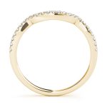 Diamond Wedding Ring, in Yellow Gold - 50997