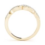 Diamond Wedding Ring, in Yellow Gold - 51058