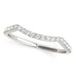 Diamond Wedding Ring, in Platinum - 84280