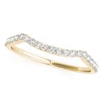 Diamond Wedding Ring, in Yellow Gold - 84280