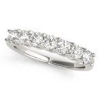 Multirow Wedding Ring, in White Gold - 84305