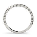 Stackable Wedding Ring, in White Gold - 84976