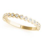 Stackable Wedding Ring, in Yellow Gold - 84976