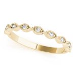 Stackable Wedding Ring, in Yellow Gold - 84977