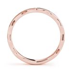 Stackable Wedding Ring, in Rose Gold - 84978