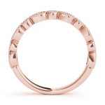 Stackable Wedding Ring, in Rose Gold - 84979