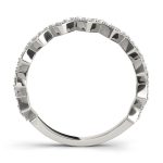 Stackable Wedding Ring, in White Gold - 84980