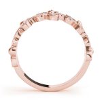 Stackable Wedding Ring, in Rose Gold - 84981