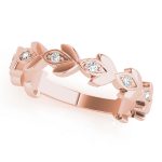 Stackable Wedding Ring, in Rose Gold - 84984