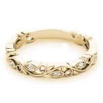 Stackable Wedding Ring, in Yellow Gold - 84985