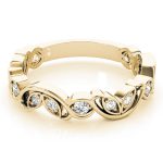 Stackable Wedding Ring, in Yellow Gold - 84986