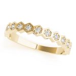 Stackable Wedding Ring, in Yellow Gold - 84989