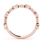 Stackable Wedding Ring, in Rose Gold - 84992