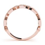 Stackable Wedding Ring, in Rose Gold - 84993