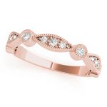 Stackable Wedding Ring, in Rose Gold - 84994