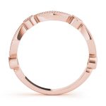 Stackable Wedding Ring, in Rose Gold - 84994