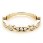 Stackable Wedding Ring, in Yellow Gold - 84994