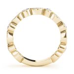 Diamond Wedding Ring, in Yellow Gold - 51077