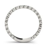 Diamond Wedding Ring, in Sterling Silver - 84652