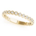 Diamond Wedding Ring, in Yellow Gold - 84652