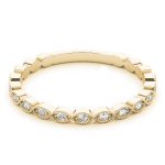 Diamond Wedding Ring, in Yellow Gold - 84653