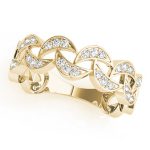 Fashion Wedding Ring, in Yellow Gold - 84809