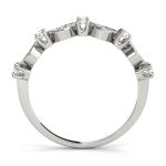 Fashion Wedding Ring, in White Gold - 84922