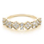 Fashion Wedding Ring, in Yellow Gold - 84922