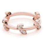 Stackable Fashion Ring, in Rose Gold - 85009