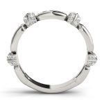 Fashion Wedding Ring, in Sterling Silver - 85011