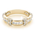 Fashion Wedding Ring, in Yellow Gold - 85011