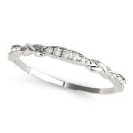 Fashion Wedding Ring, in Sterling Silver - 85012