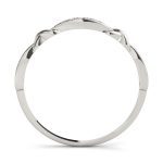 Fashion Wedding Ring, in White Gold - 85012