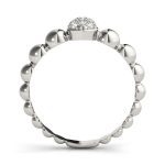 Fashion Wedding Ring, in Sterling Silver - 85013