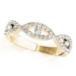 Fashion Wedding Ring, in Yellow Gold - 85014