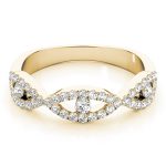 Fashion Wedding Ring, in Yellow Gold - 85014